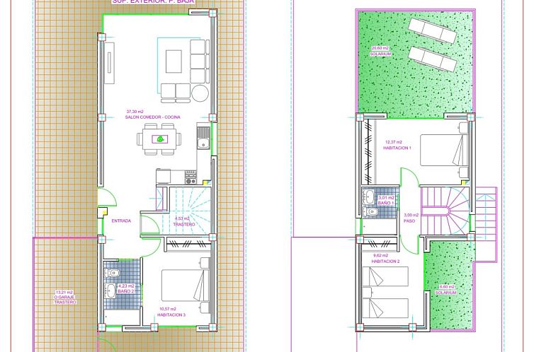 Geschakelde woning in Los Alcazares