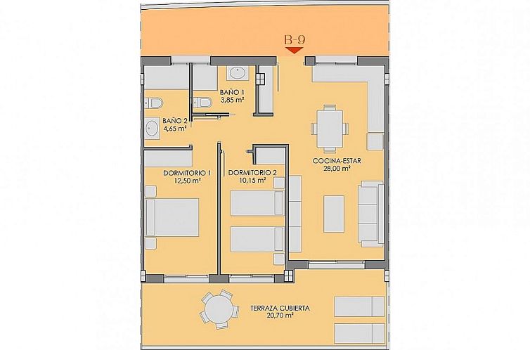 Appartement in Los Alcazares