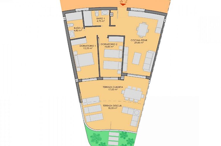 Appartement in Los Alcazares
