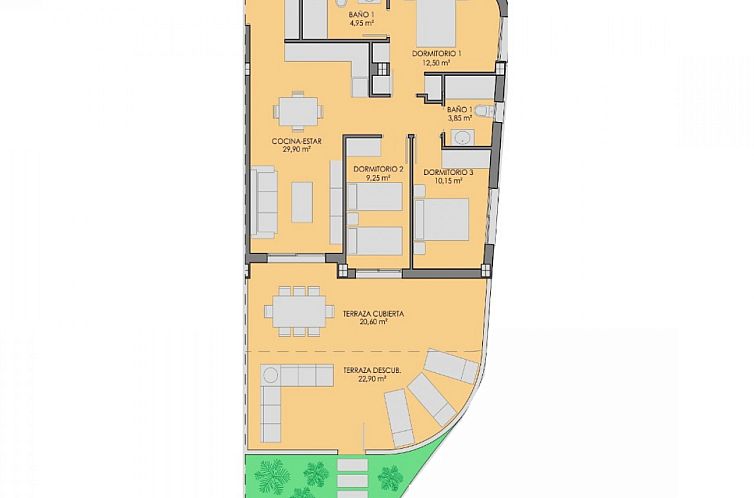 Appartement in Los Alcazares