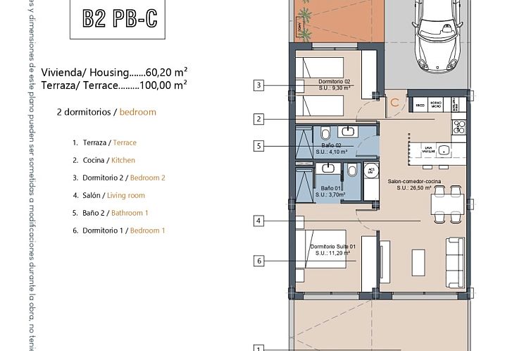 Geschakelde woning in Los Alcazares