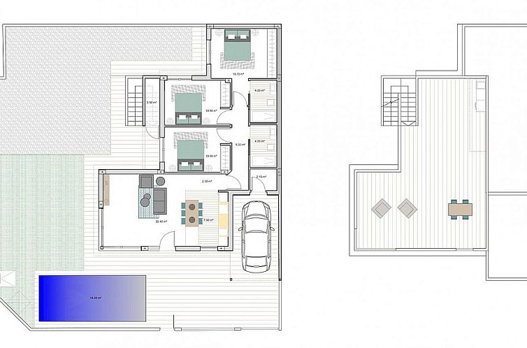 Vrijstaande woning in Los Alcazares