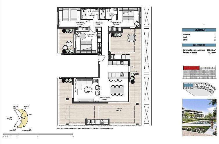 Appartement in Los Alcazares