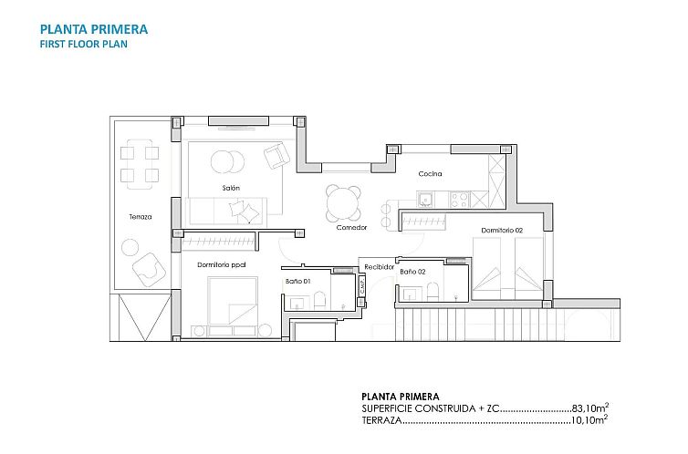 Appartement in Los Alcazares