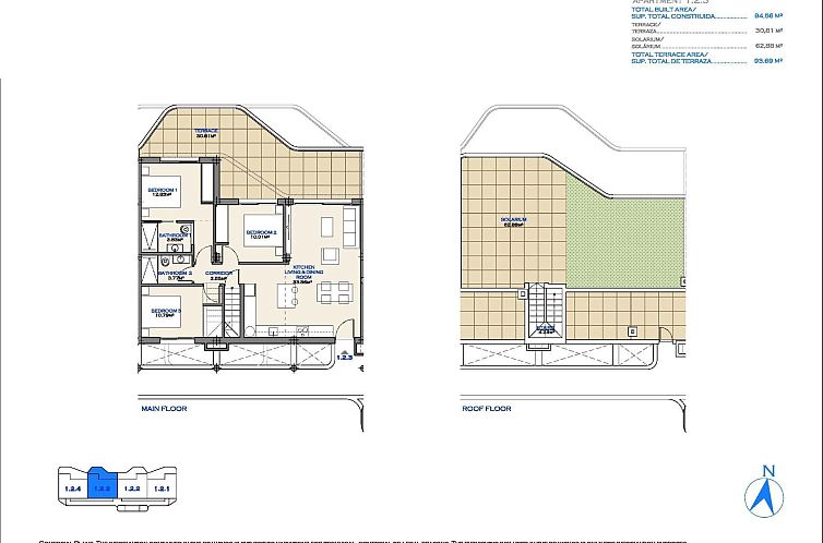 Appartement in Los Alcazares