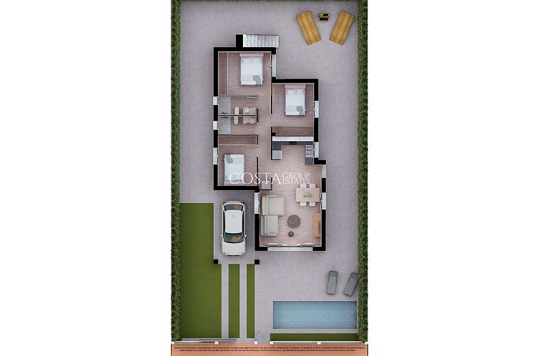 Vrijstaande woning in Los Alcazares