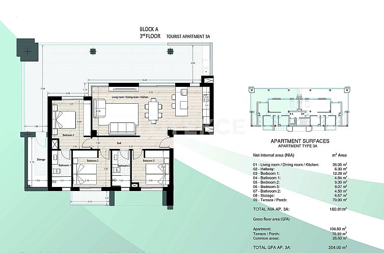 Appartement in Los Alcazares