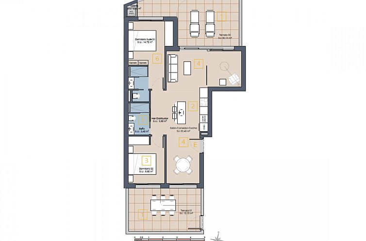 Appartement in Los Alcazares