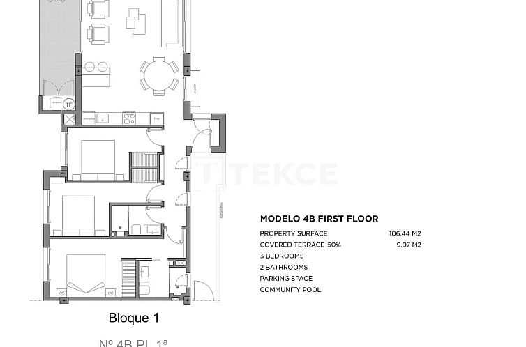 Appartement in Los Alcázares Centro