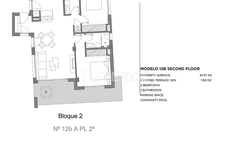Appartement in Los Alcazares