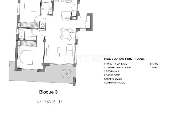 Appartement in Los Alcazares