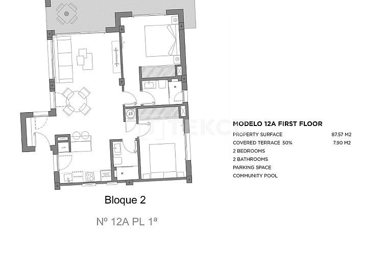 Appartement in Los Alcazares