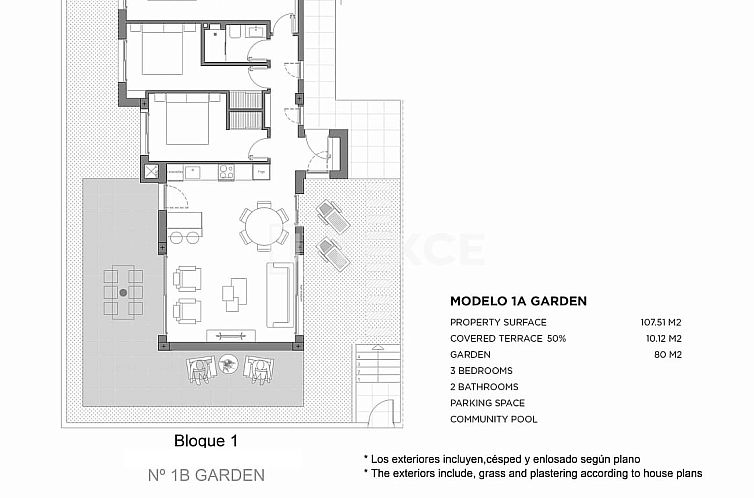 Appartement in Los Alcazares