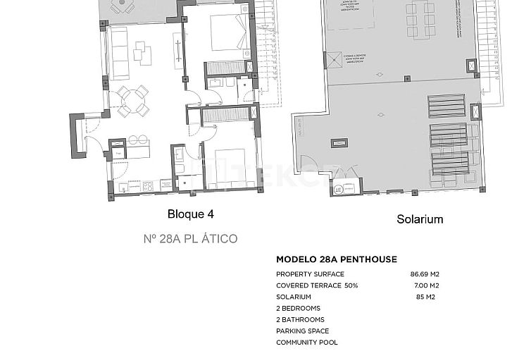 Appartement in Los Alcazares