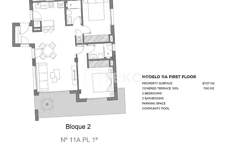 Appartement in Los Alcazares