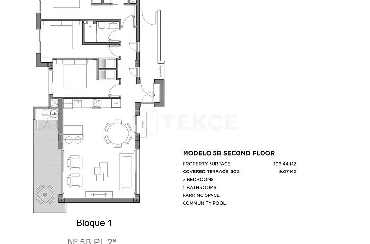 Appartement in Los Alcazares