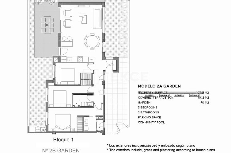 Appartement in Los Alcazares