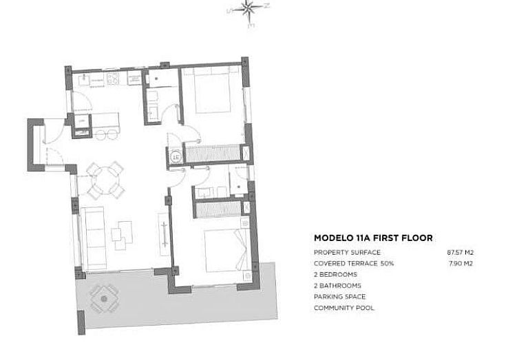 Appartement in Los Alcazares