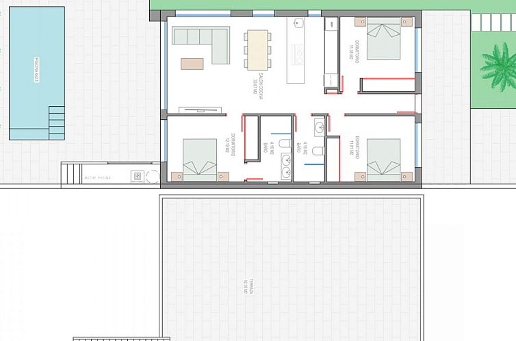 Vrijstaande woning in Los Alcazares