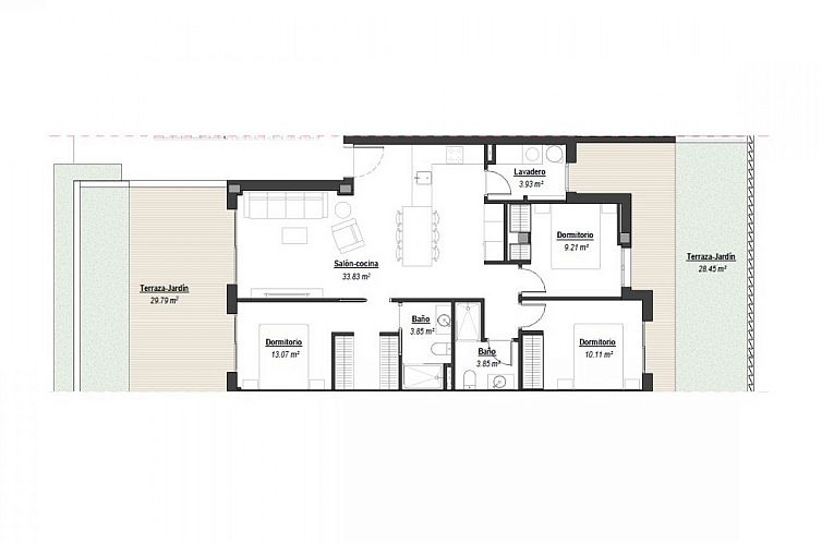 Geschakelde woning in Los Alcazares