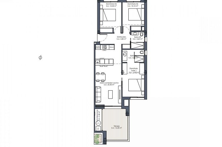 Appartement in Los Alcazares