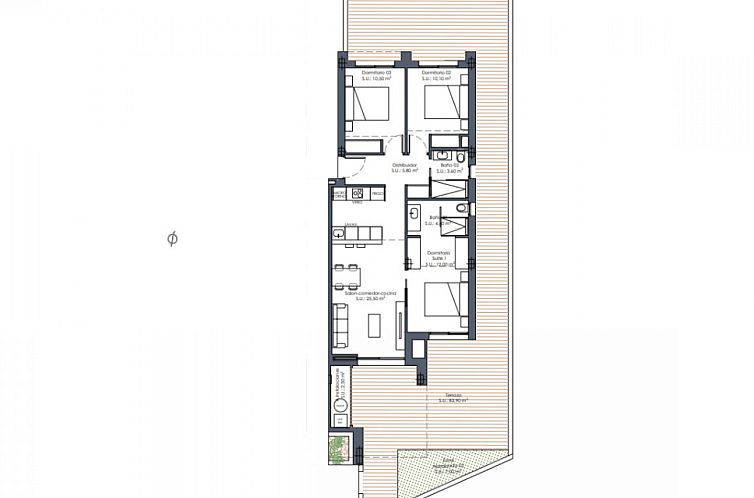 Appartement in Los Alcazares