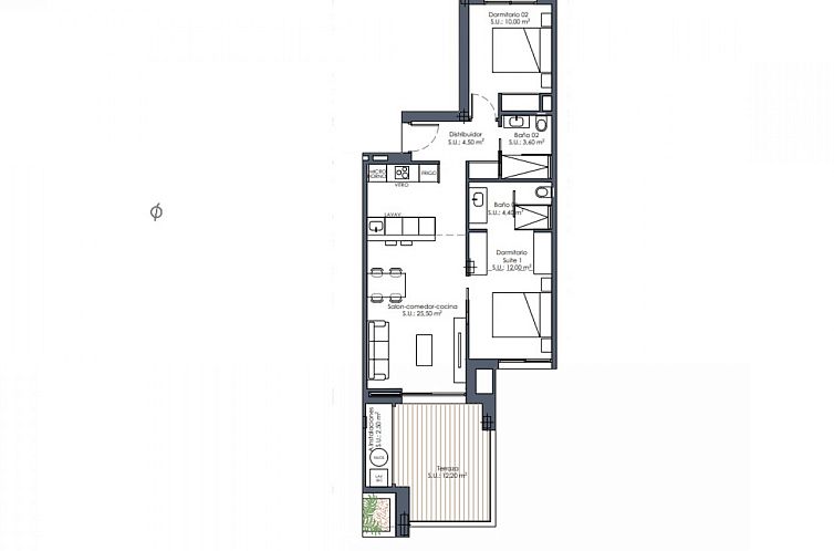 Appartement in Los Alcazares