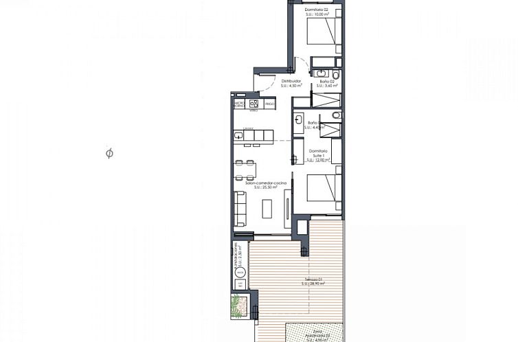 Appartement in Los Alcazares