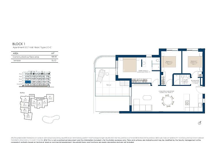 Appartement in Banos y Mendigo
