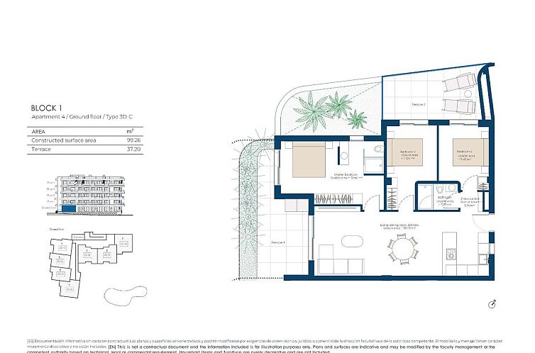 Appartement in Banos y Mendigo