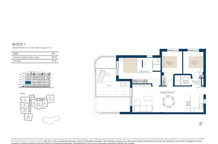 Appartement in Banos y Mendigo