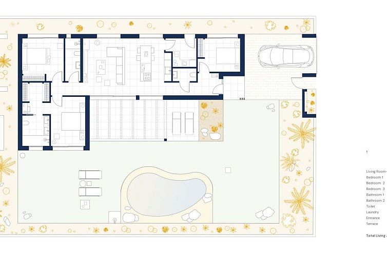 Vrijstaande woning in Banos y Mendigo