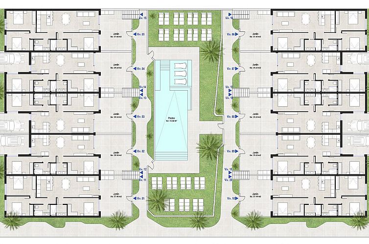 Geschakelde woning in Alhama De Murcia