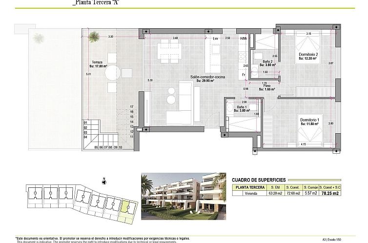 Appartement in Alhama De Murcia