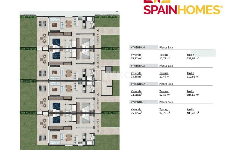Appartement in Alhama De Murcia