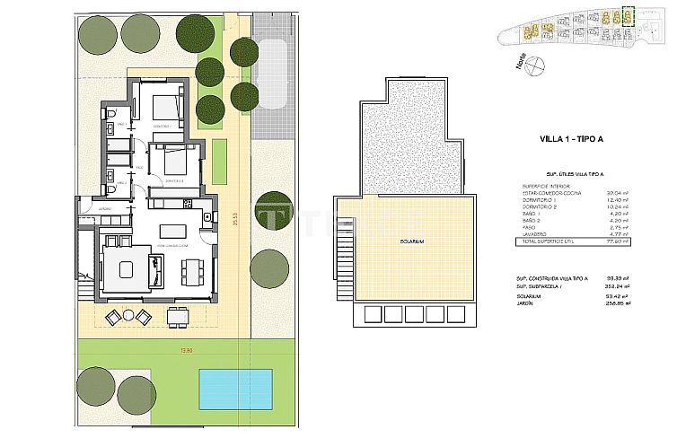 Geschakelde woning in Alhama De Murcia