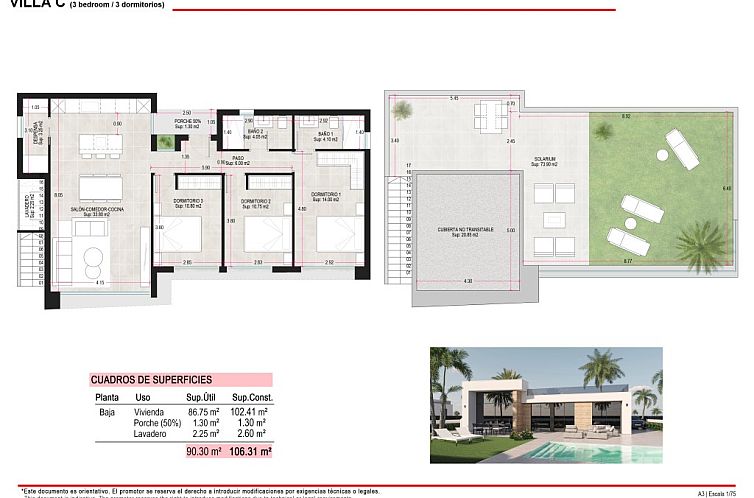 Vrijstaande woning in Alhama De Murcia