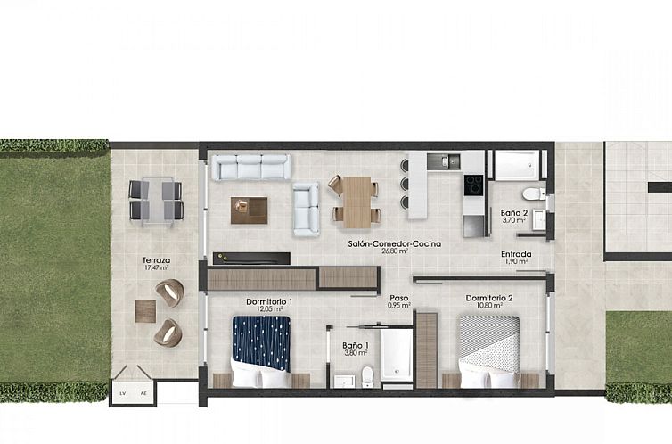 Appartement in Alhama De Murcia