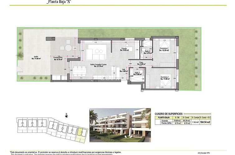 Appartement in Alhama De Murcia