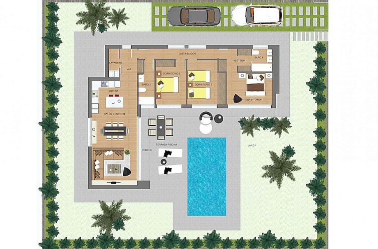 Vrijstaande woning in Calasparra