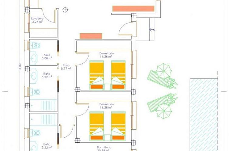 Vrijstaande woning in Calasparra