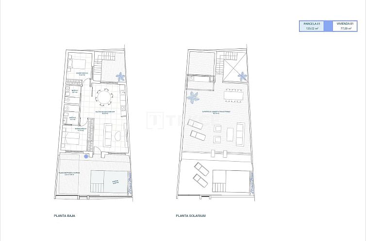 Geschakelde woning in Roldán