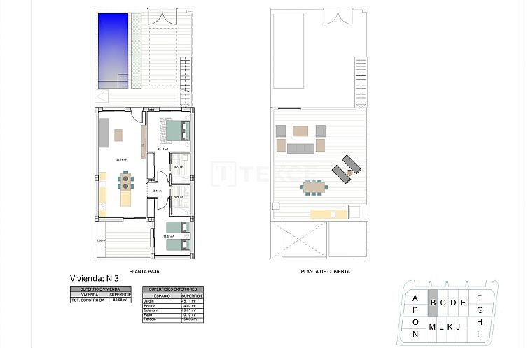 Geschakelde woning in Roldán