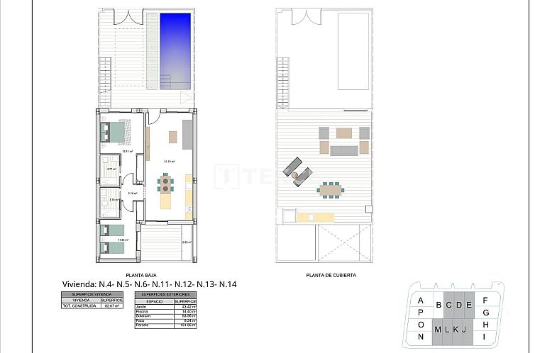 Geschakelde woning in Roldán