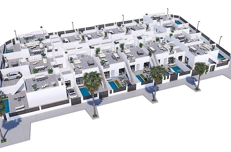 Geschakelde woning in Roldan, El Alba Resort