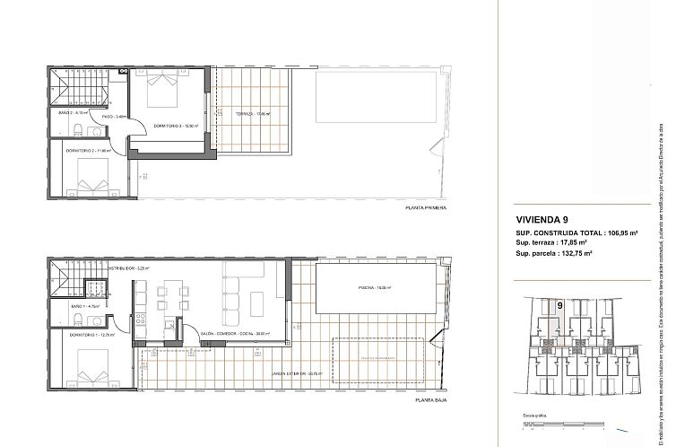 Geschakelde woning in Santiago de la Ribera