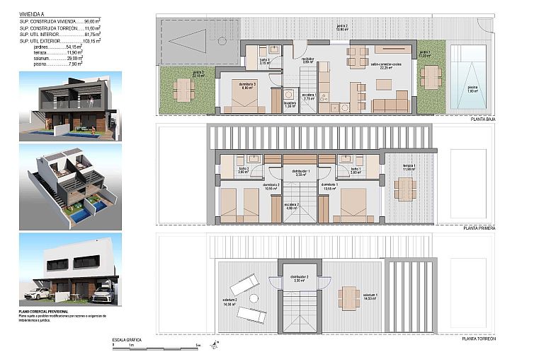 Geschakelde woning in Santiago de la Ribera