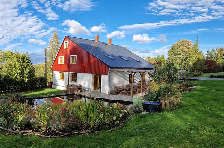 Vakantiehuisje in Krásná Lípa