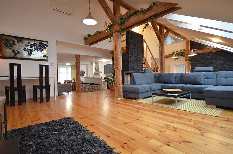 Appartement Wohnung "Attic Josefov" mit eigener Terrasse
