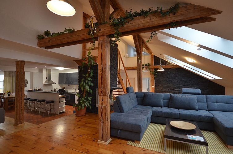 Appartement Wohnung "Attic Josefov" mit eigener Terrasse